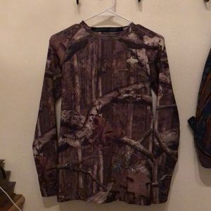 Camouflage long sleeve shirt